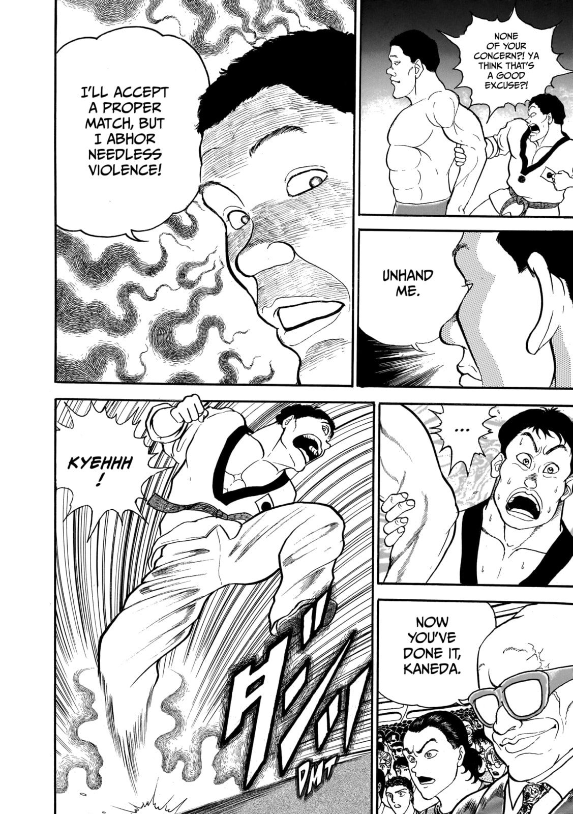 Read Baki the Grappler (Perfect Edition) chapter 33 image 13 on Lezhin