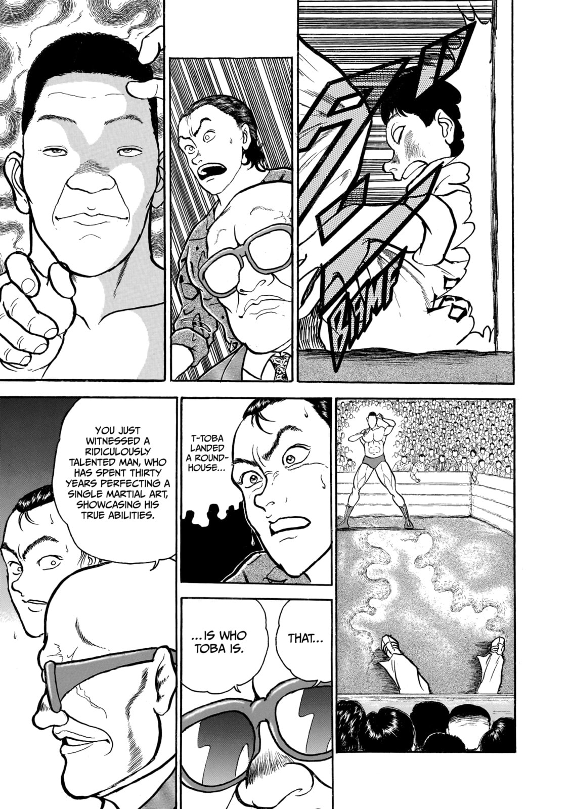 Read Baki the Grappler (Perfect Edition) chapter 33 image 17 on Lezhin