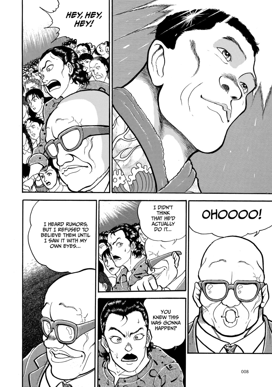 Read Baki the Grappler (Perfect Edition) chapter 33 image 3 on Lezhin