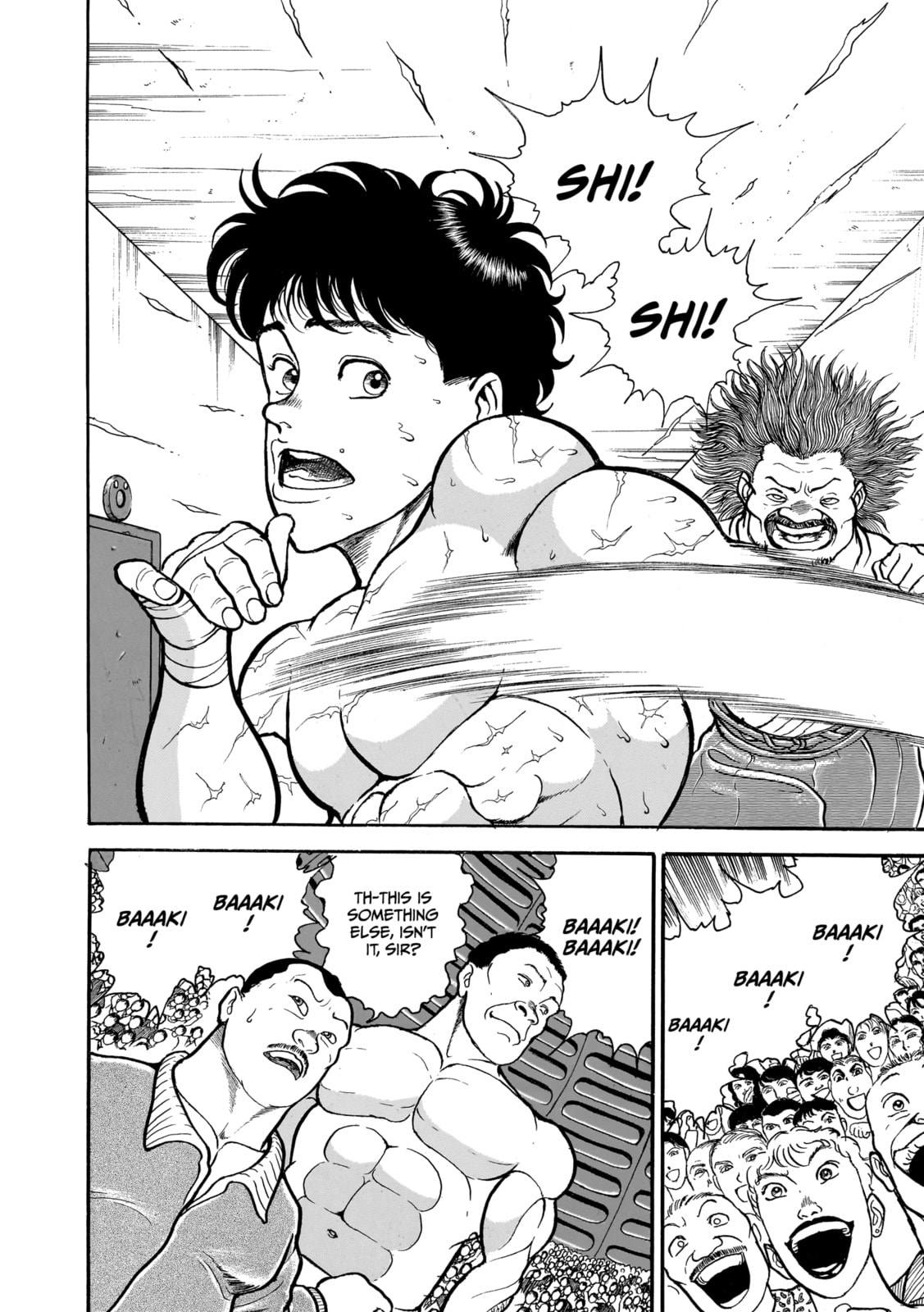 Read Baki the Grappler (Perfect Edition) chapter 34 image 1 on Lezhin