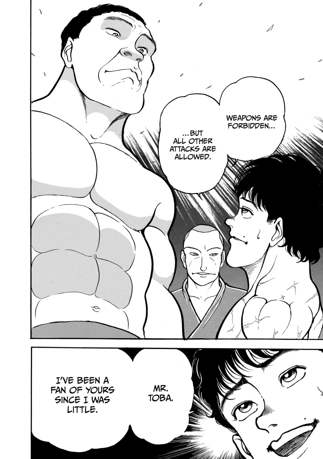 Read Baki the Grappler (Perfect Edition) chapter 34 image 6 on Lezhin
