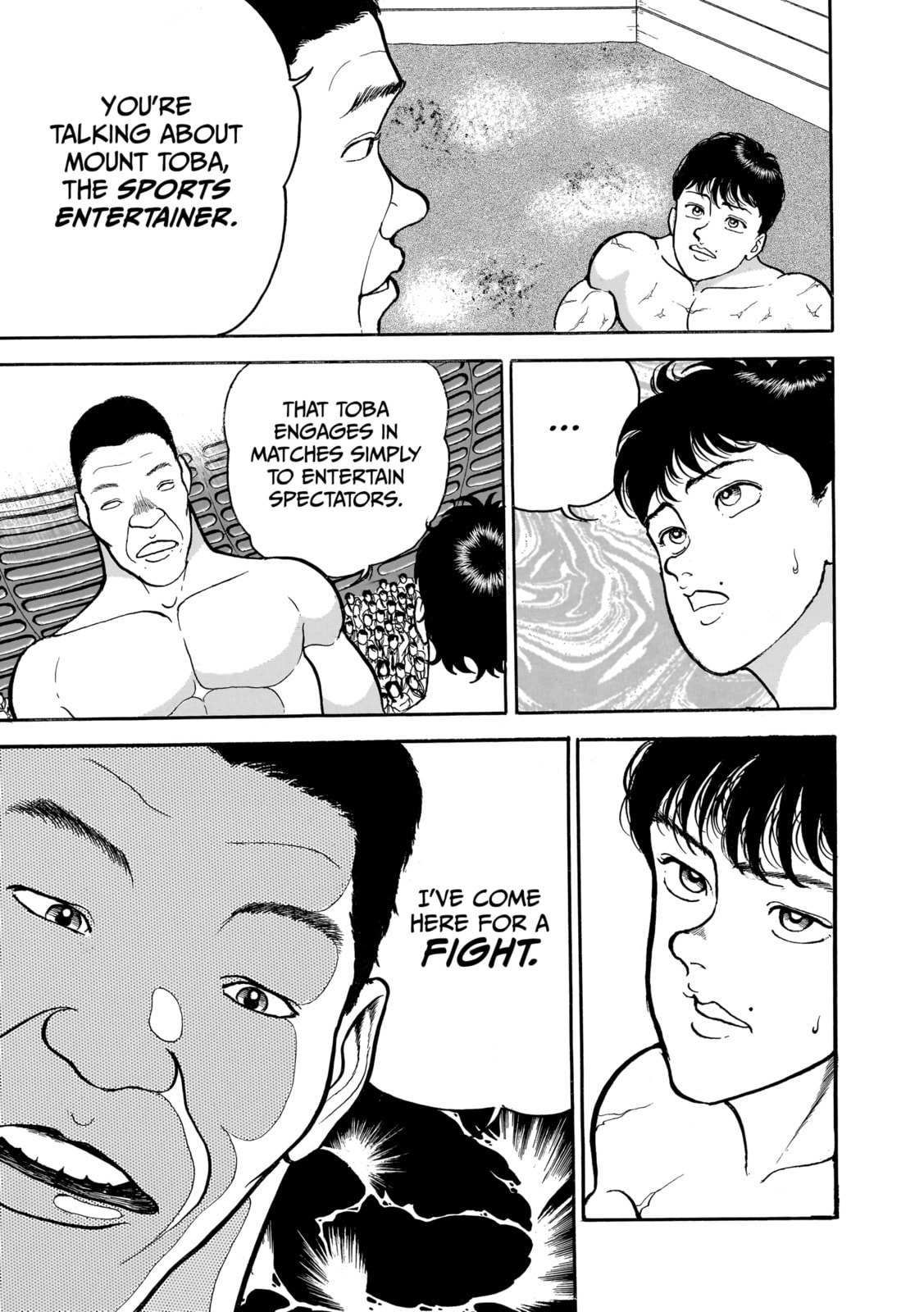 Read Baki the Grappler (Perfect Edition) chapter 34 image 7 on Lezhin