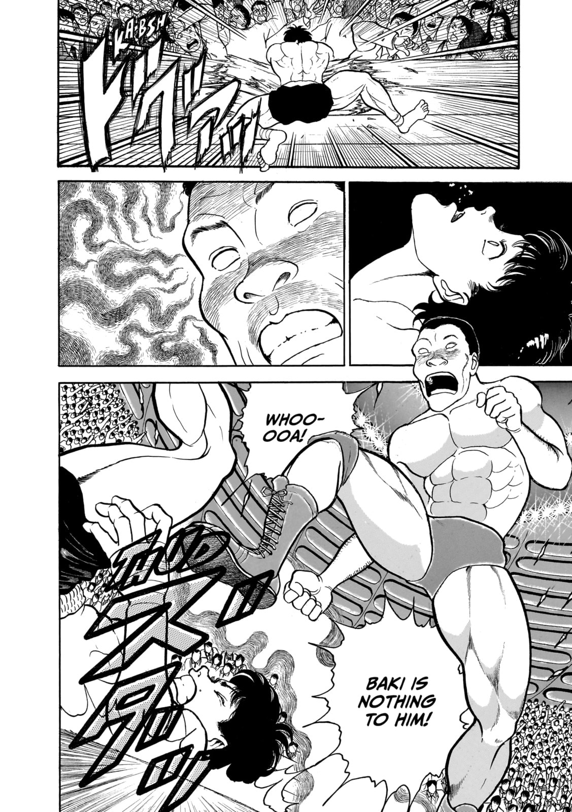Read Baki the Grappler (Perfect Edition) chapter 35 image 1 on Lezhin