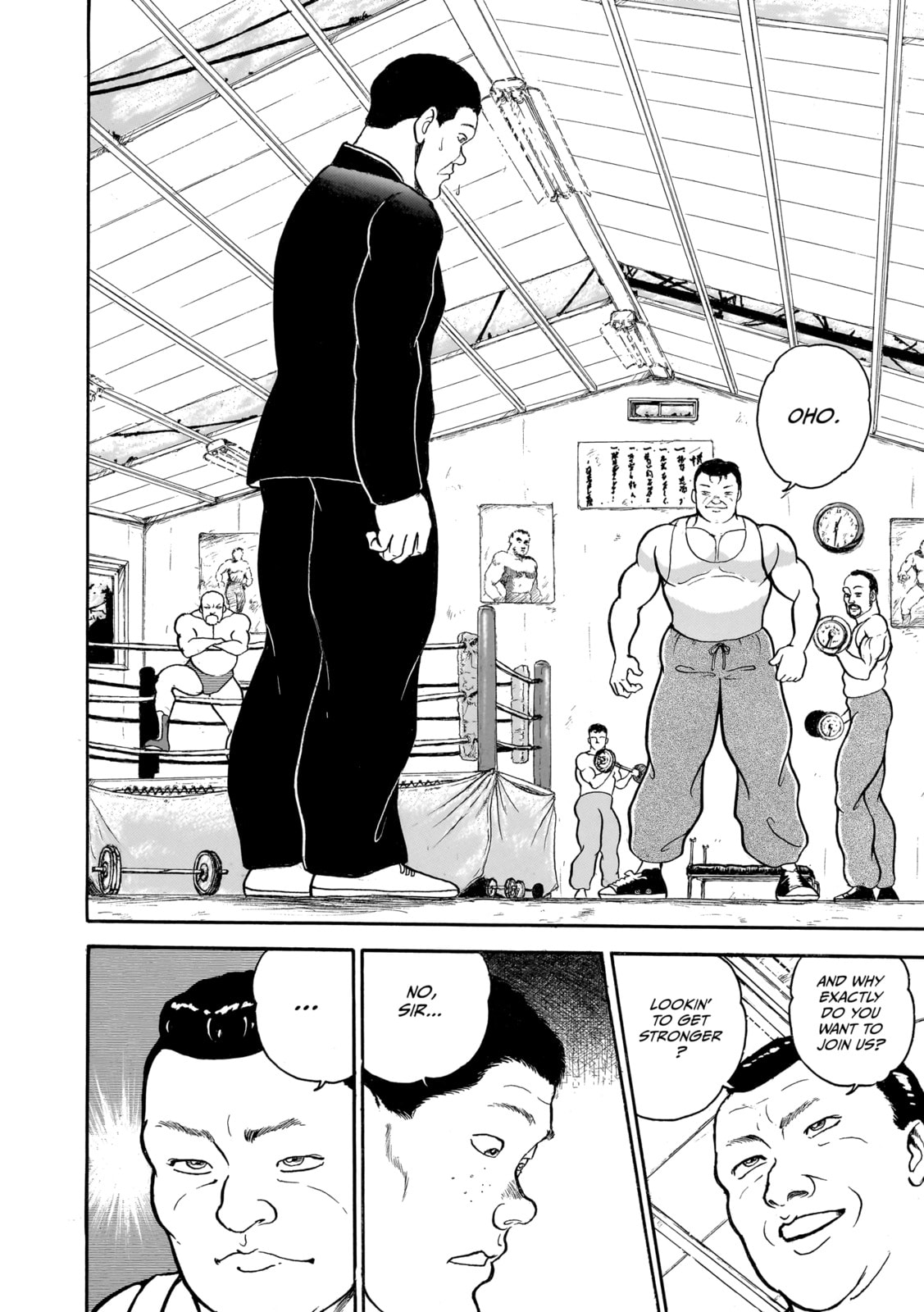 Read Baki the Grappler (Perfect Edition) chapter 35 image 9 on Lezhin