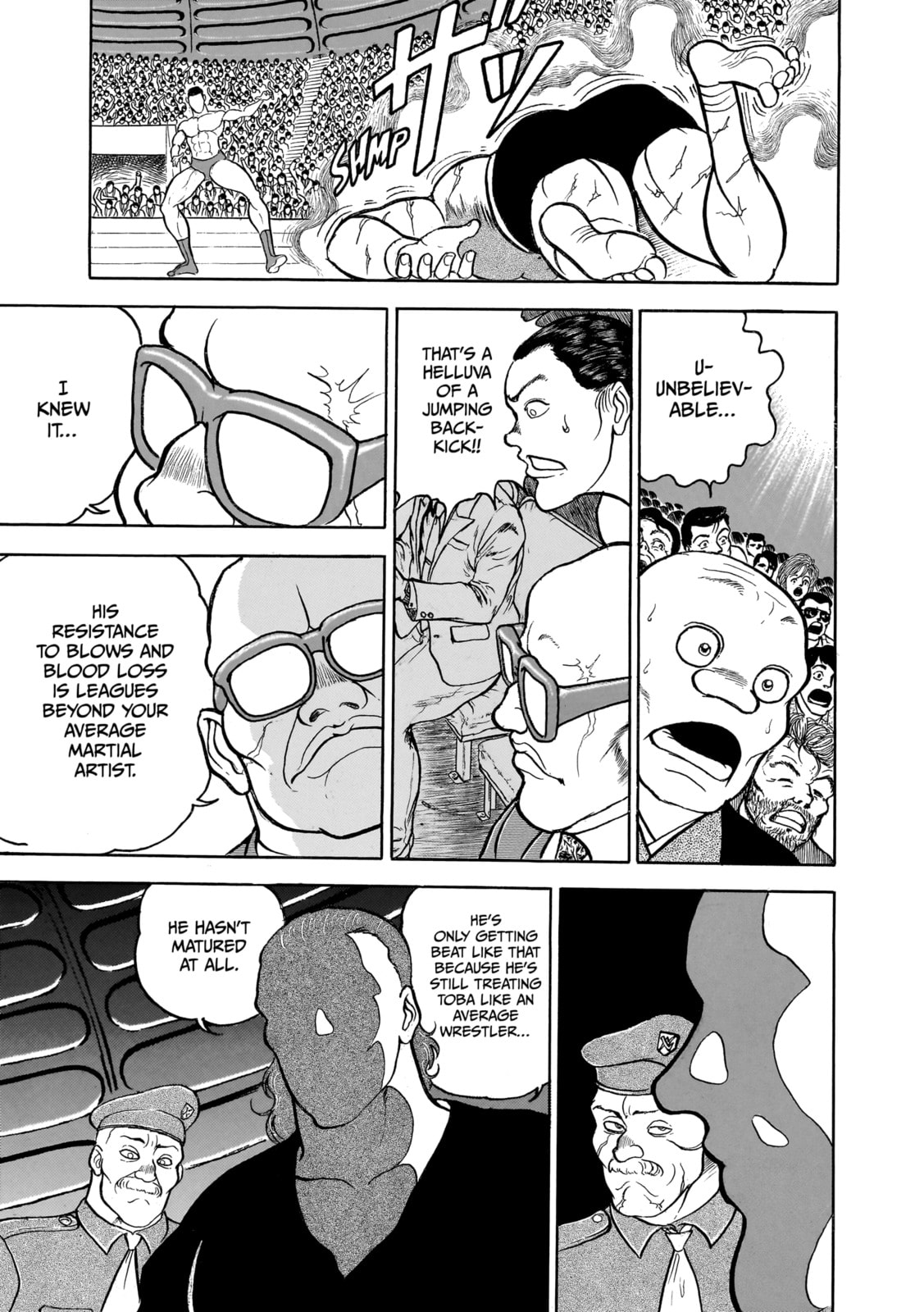 Read Baki the Grappler (Perfect Edition) chapter 36 image 17 on Lezhin