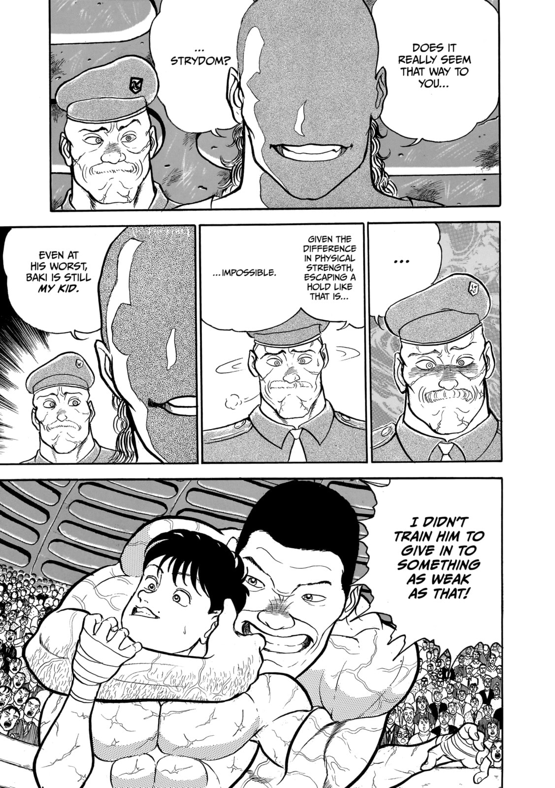 Read Baki the Grappler (Perfect Edition) chapter 37 image 12 on Lezhin
