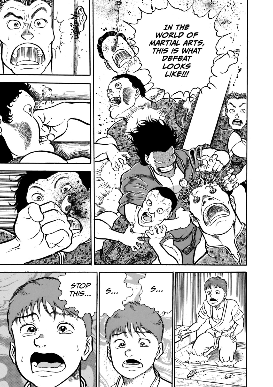 Read Baki the Grappler (Perfect Edition) chapter 37 image 16 on Lezhin
