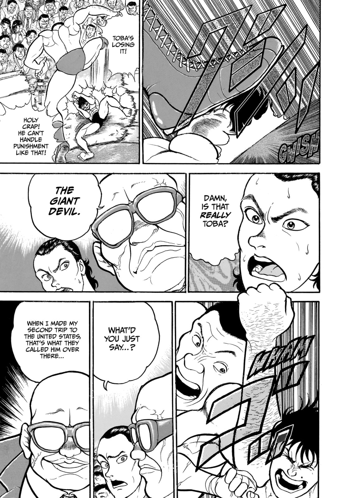 Read Baki the Grappler (Perfect Edition) chapter 37 image 6 on Lezhin