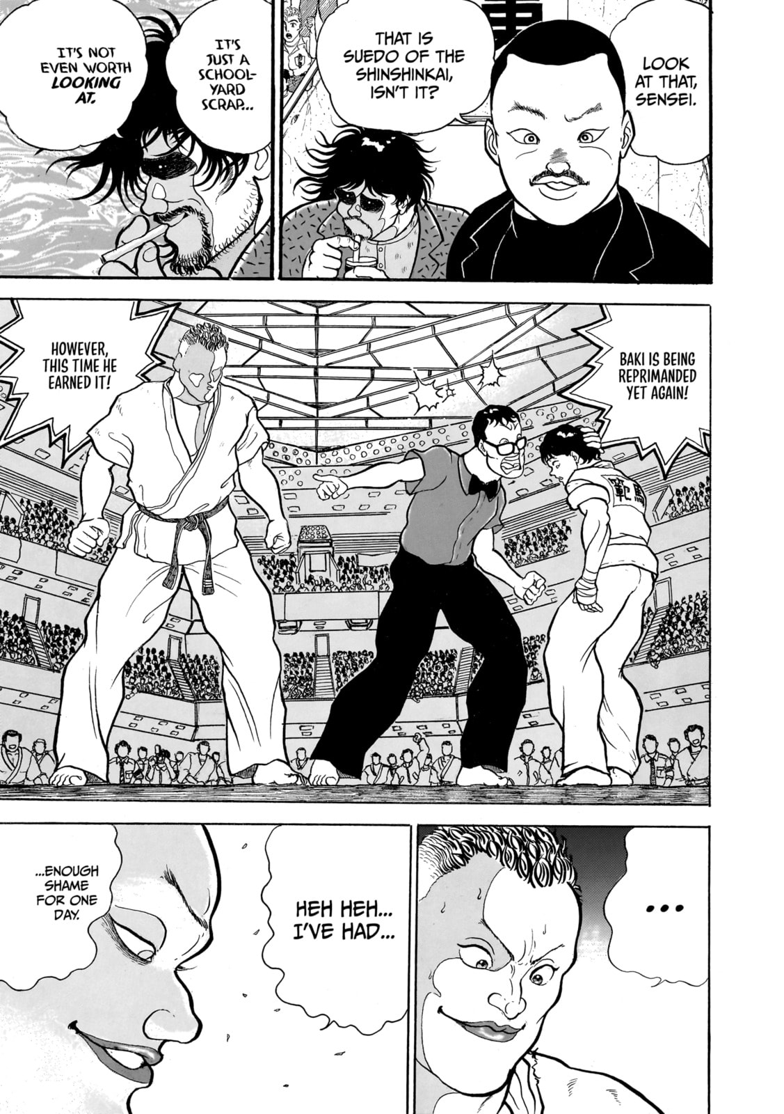 Read Baki the Grappler (Perfect Edition) chapter 4 image 16 on Lezhin