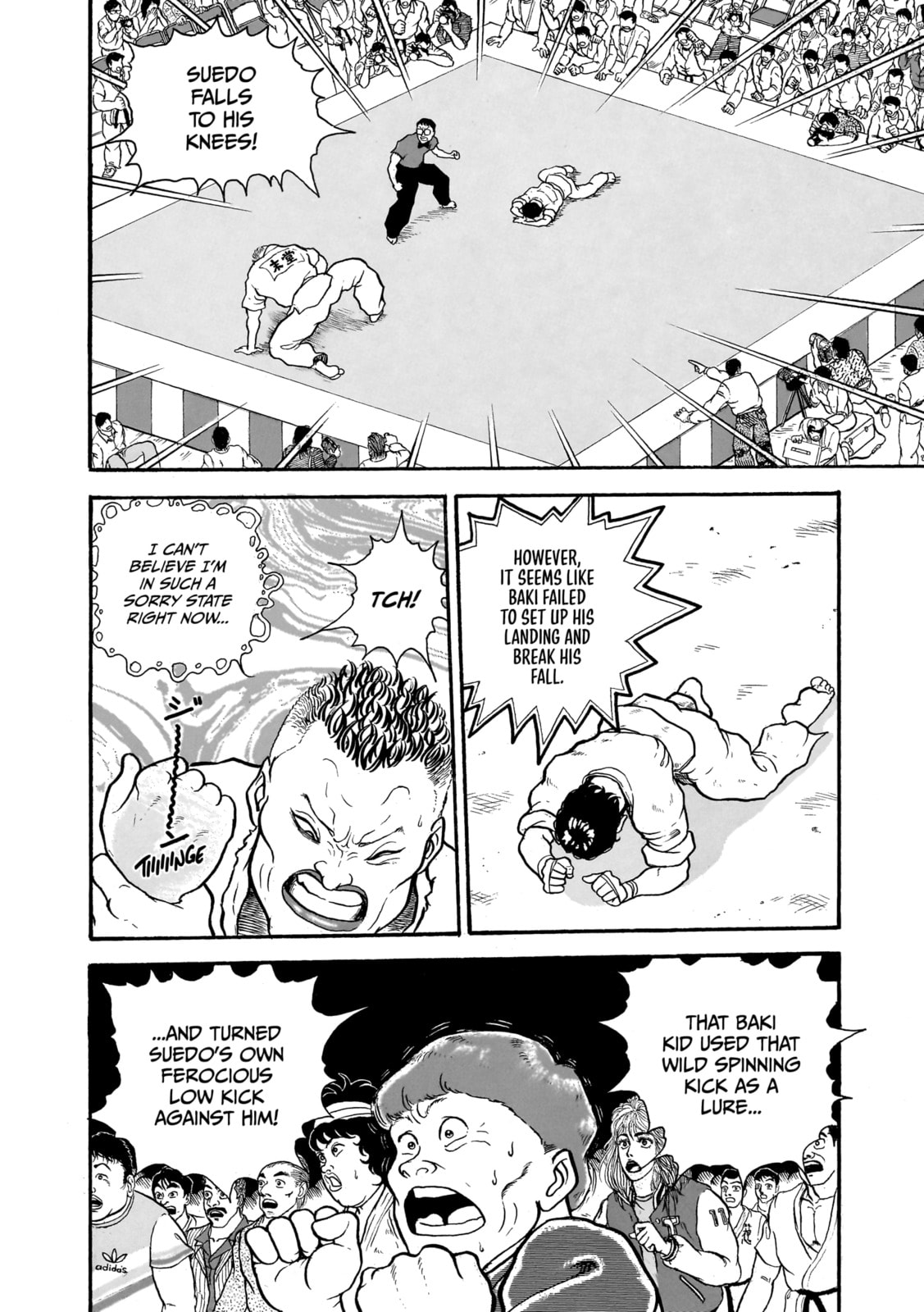 Read Baki the Grappler (Perfect Edition) chapter 4 image 5 on Lezhin