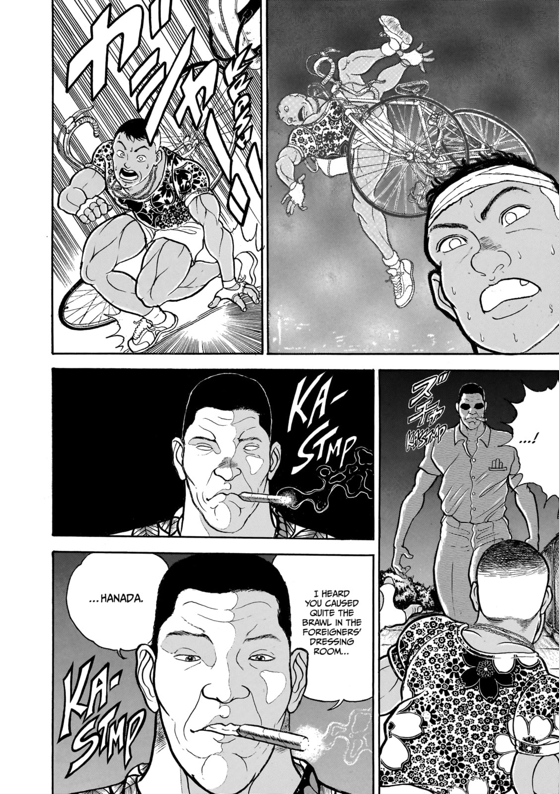 Read Baki the Grappler (Perfect Edition) chapter 40 image 2 on Lezhin