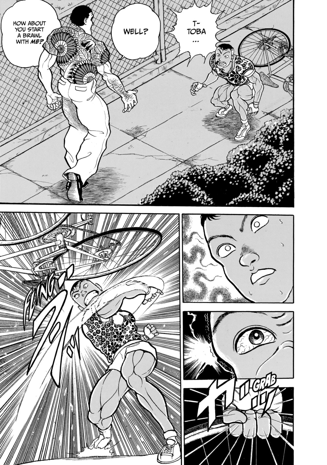 Read Baki the Grappler (Perfect Edition) chapter 40 image 3 on Lezhin