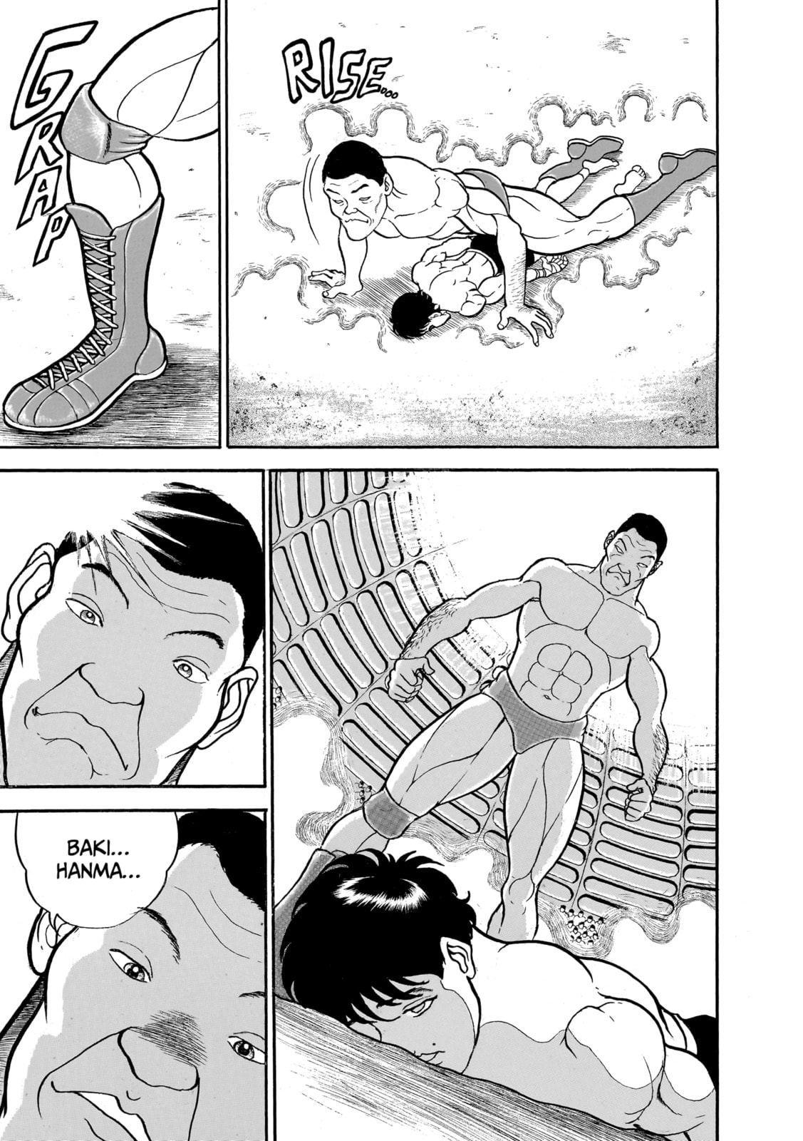 Read Baki the Grappler (Perfect Edition) chapter 41 image 6 on Lezhin