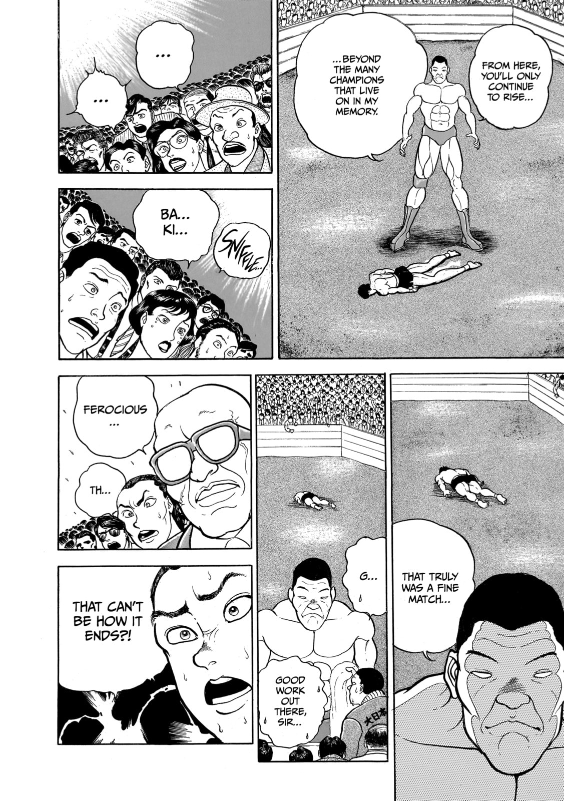 Read Baki the Grappler (Perfect Edition) chapter 41 image 7 on Lezhin