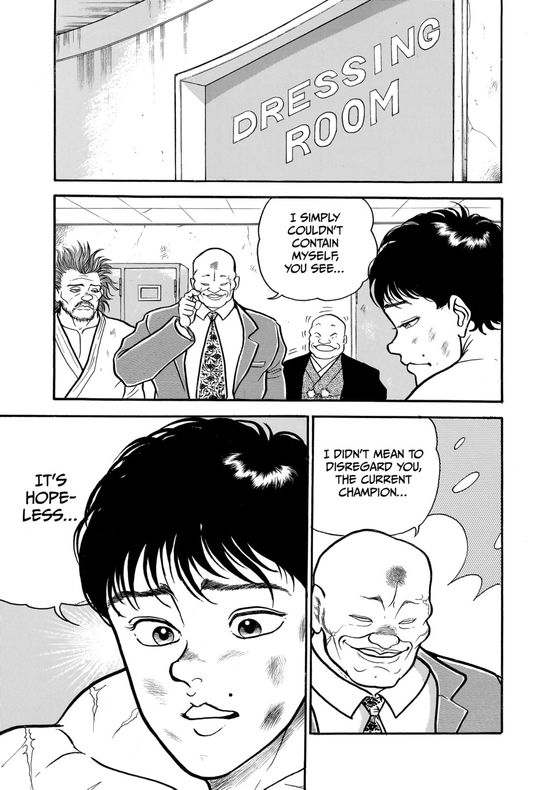 Read Baki the Grappler (Perfect Edition) chapter 44 image 16 on Lezhin