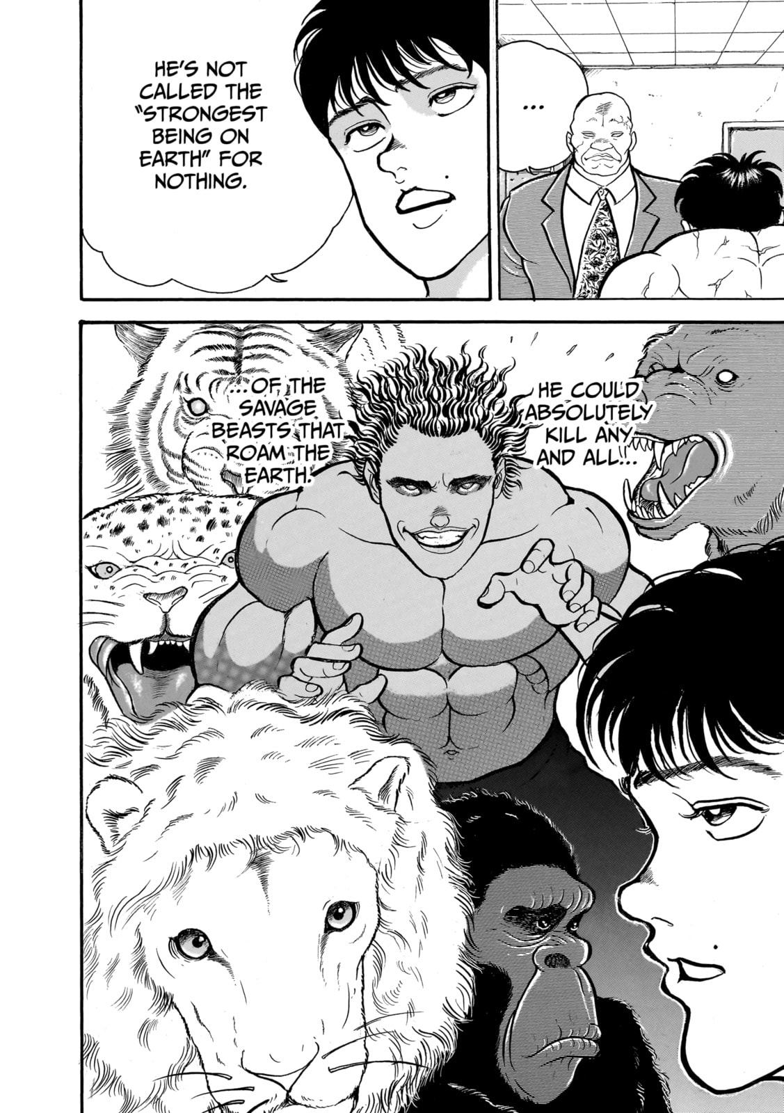 Read Baki the Grappler (Perfect Edition) chapter 44 image 17 on Lezhin