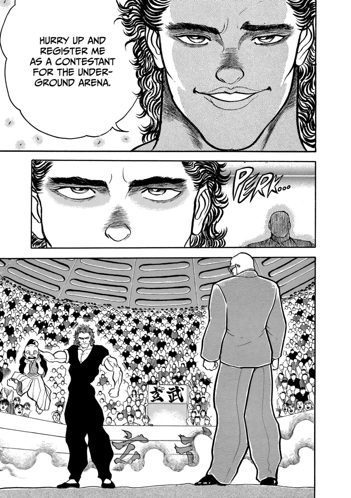 Read Baki the Grappler (Perfect Edition) chapter 44 image 2 on Lezhin
