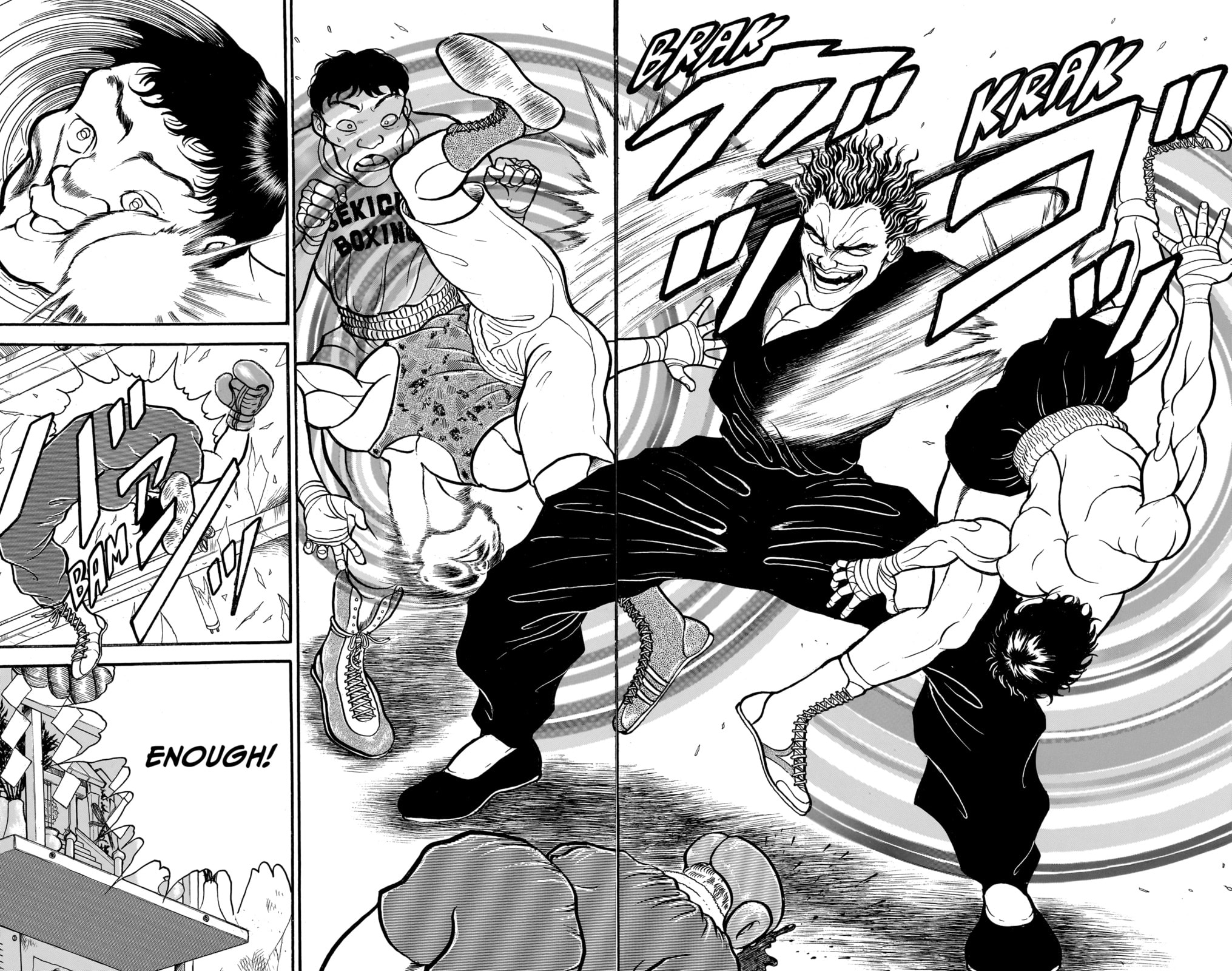 Read Baki the Grappler (Perfect Edition) chapter 45 image 10 on Lezhin