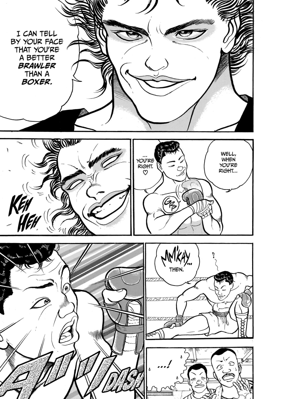 Read Baki the Grappler (Perfect Edition) chapter 45 image 12 on Lezhin