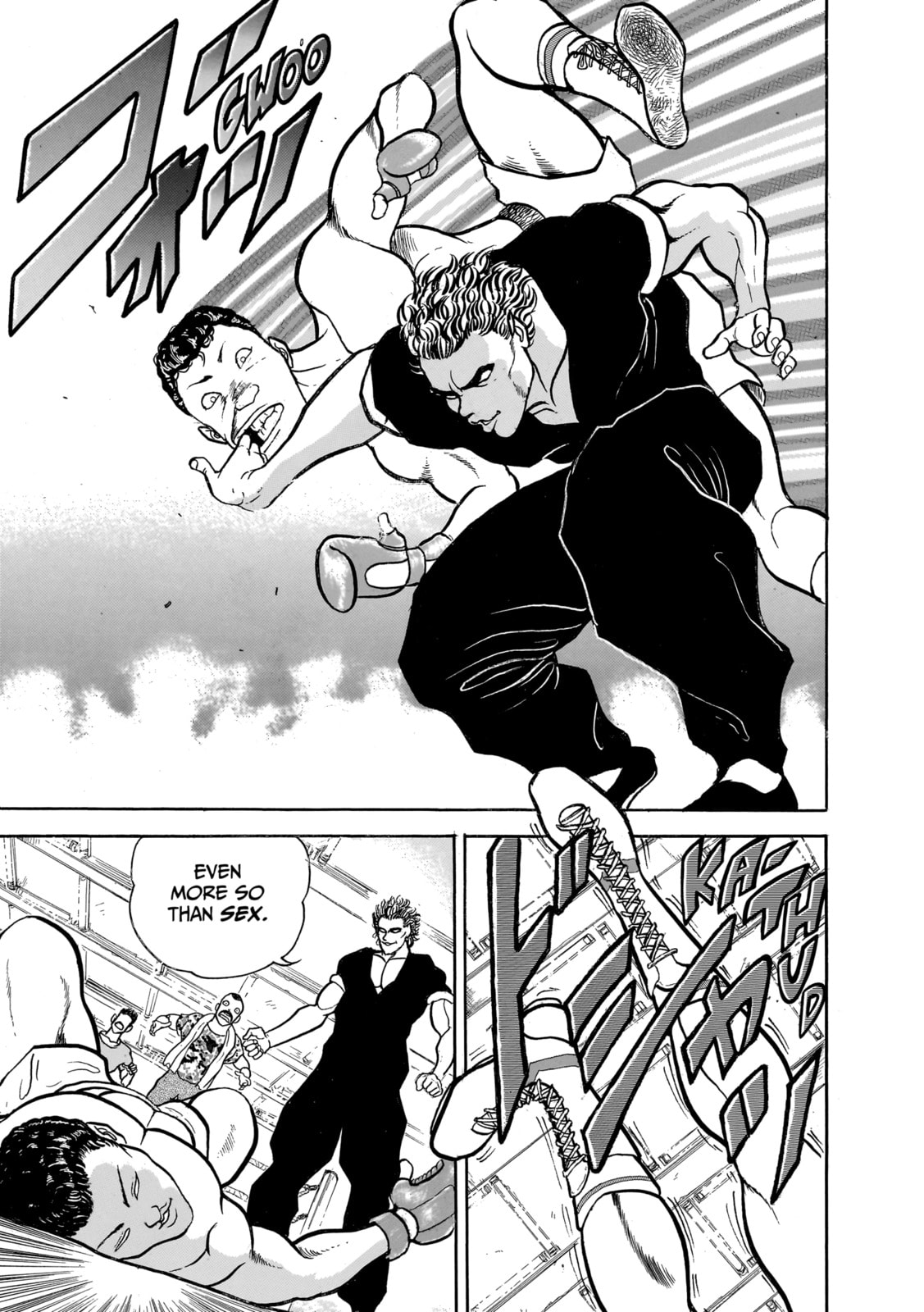 Read Baki the Grappler (Perfect Edition) chapter 45 image 16 on Lezhin