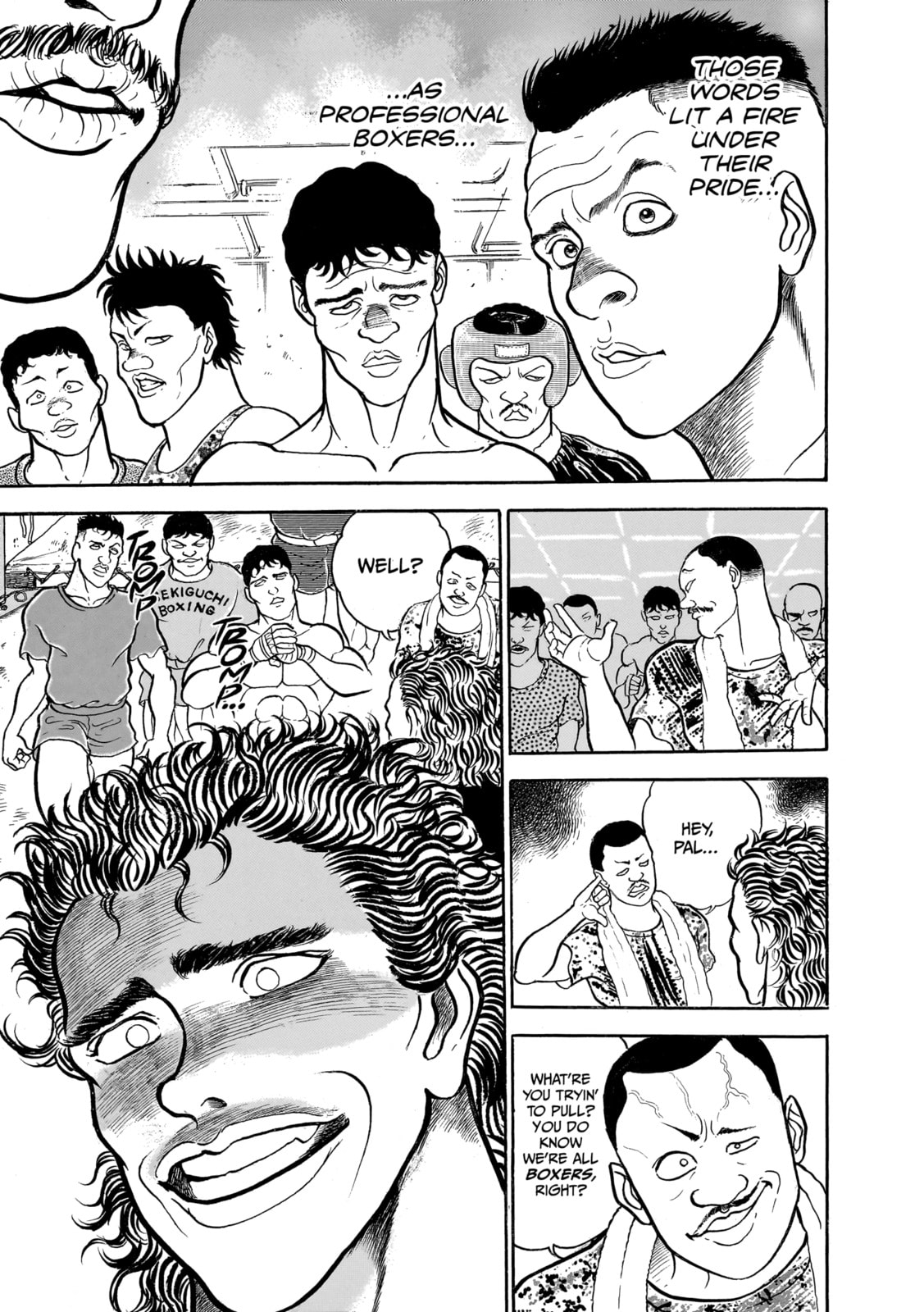 Read Baki the Grappler (Perfect Edition) chapter 45 image 7 on Lezhin