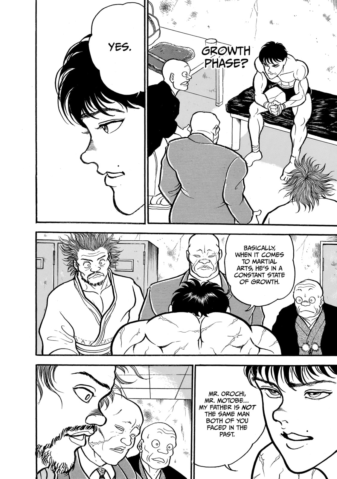 Read Baki the Grappler (Perfect Edition) chapter 45 image 8 on Lezhin
