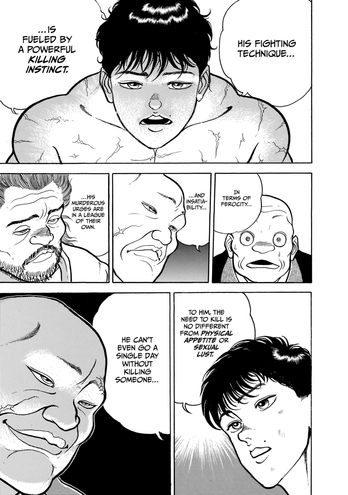 Read Baki the Grappler (Perfect Edition) chapter 45 image 9 on Lezhin