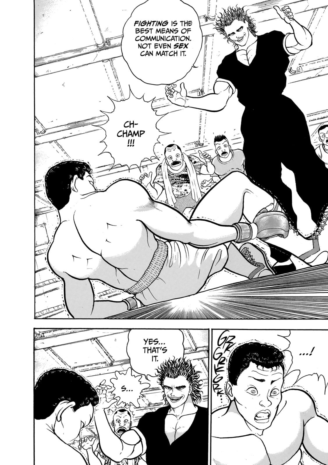 Read Baki the Grappler (Perfect Edition) chapter 46 image 1 on Lezhin
