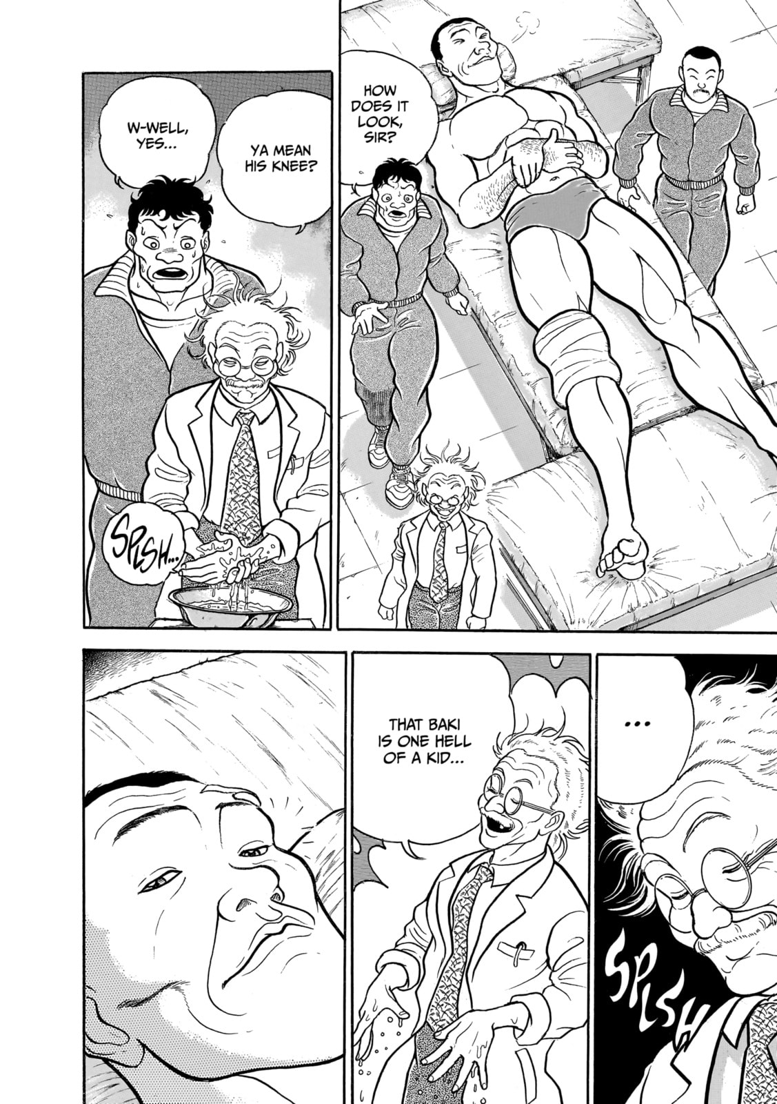 Read Baki the Grappler (Perfect Edition) chapter 46 image 10 on Lezhin