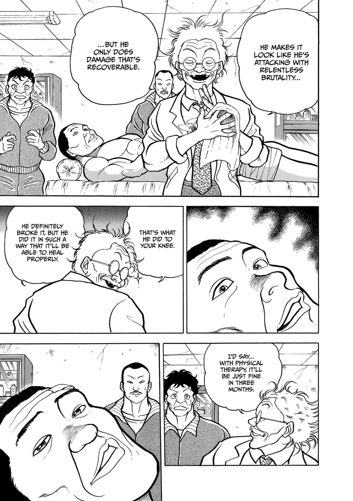 Read Baki the Grappler (Perfect Edition) chapter 46 image 11 on Lezhin