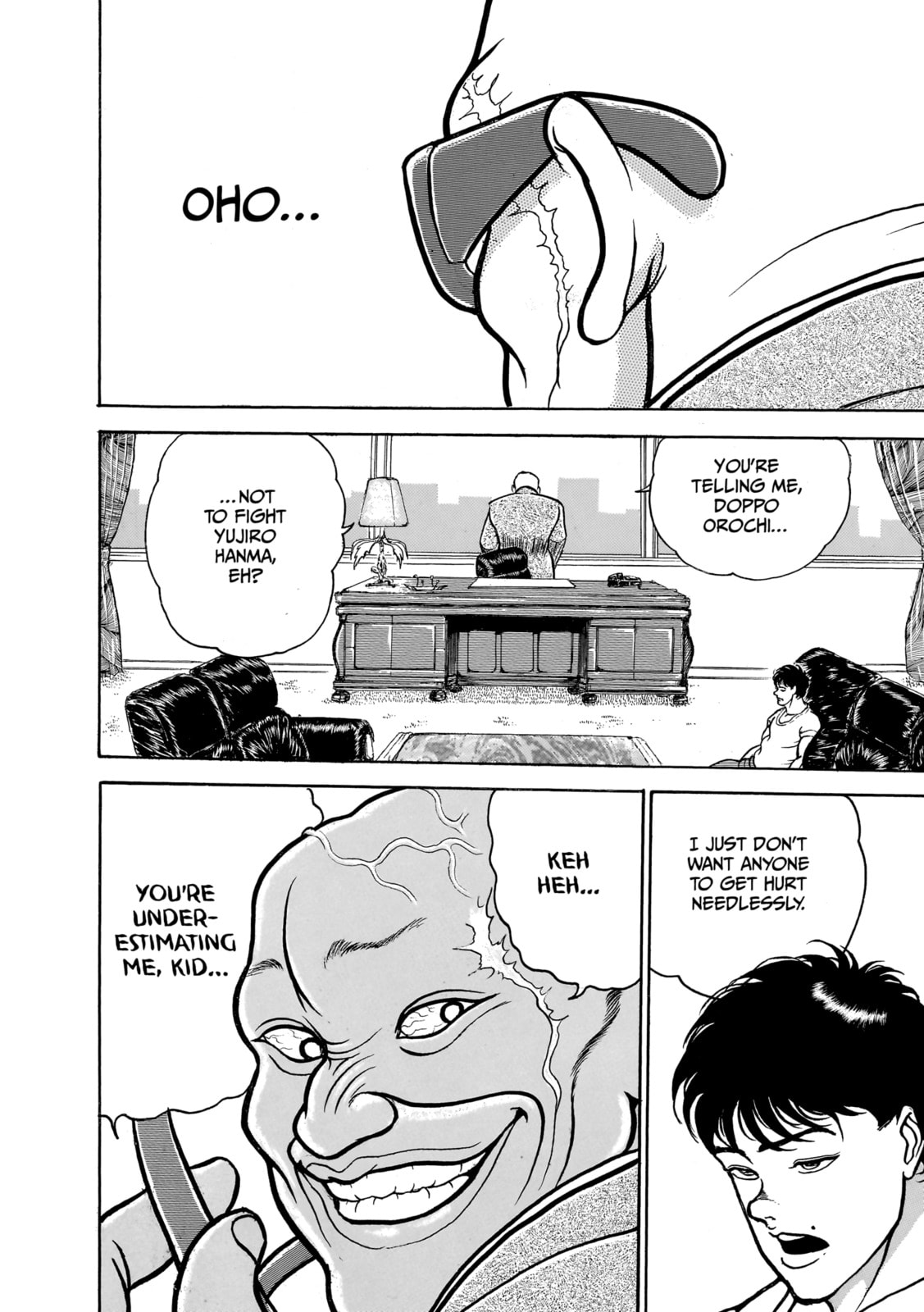 Read Baki the Grappler (Perfect Edition) chapter 46 image 18 on Lezhin