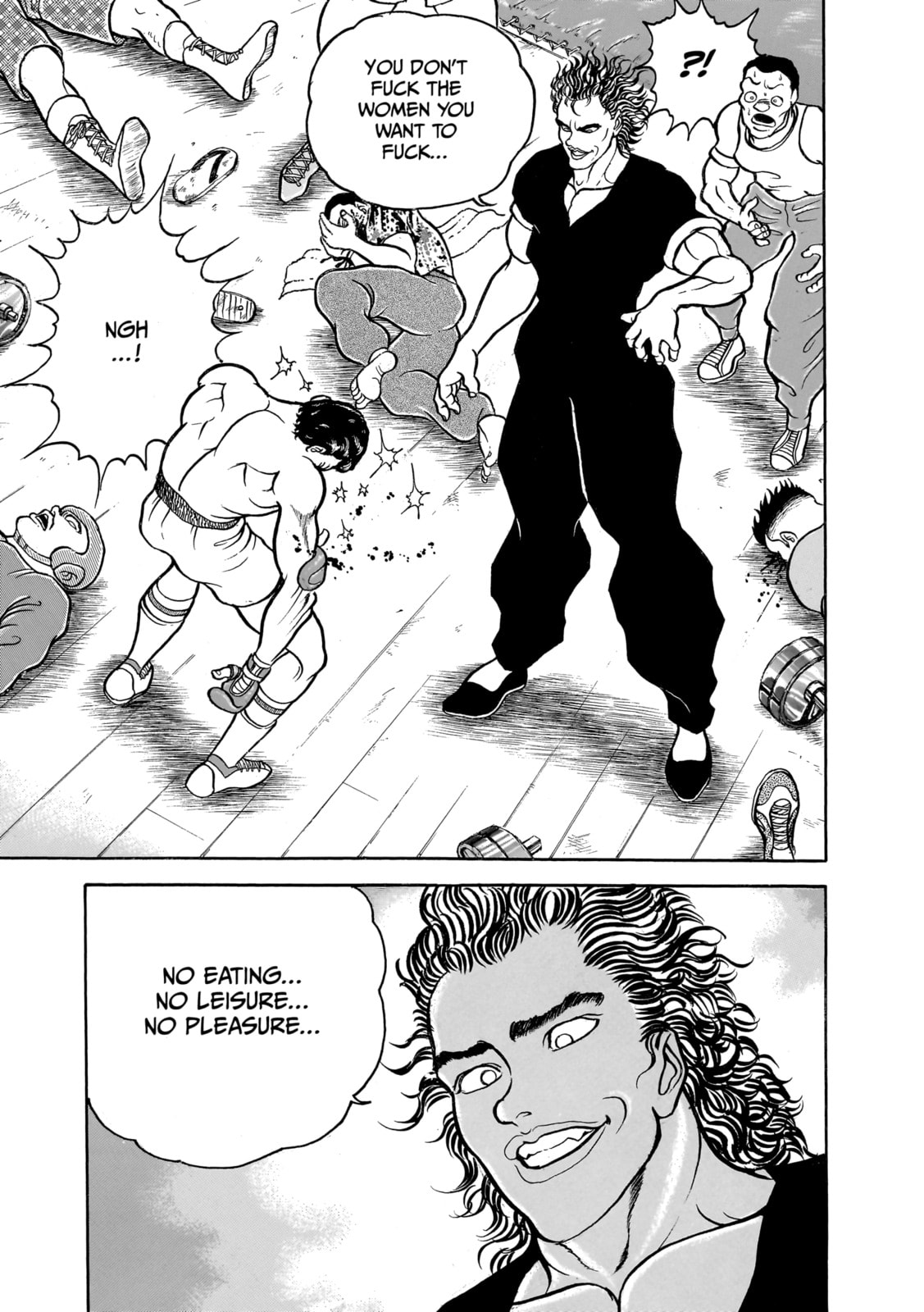 Read Baki the Grappler (Perfect Edition) chapter 46 image 4 on Lezhin