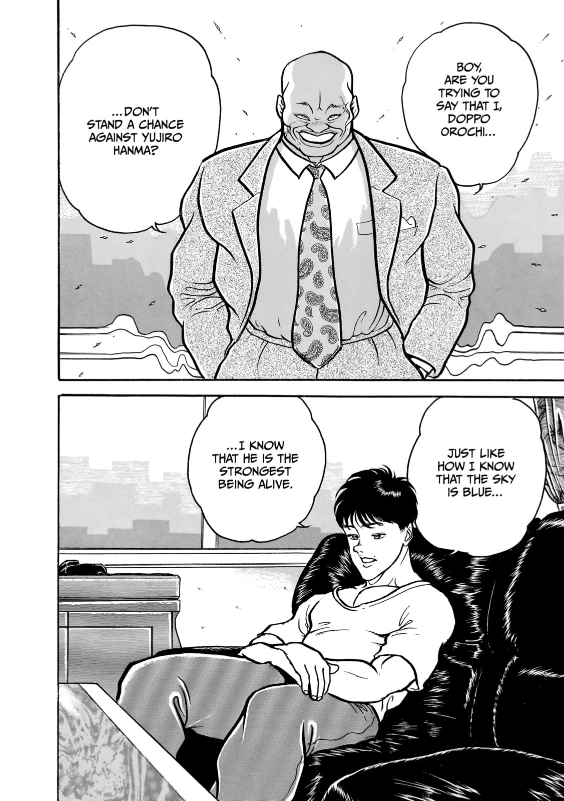 Read Baki the Grappler (Perfect Edition) chapter 47 image 1 on Lezhin