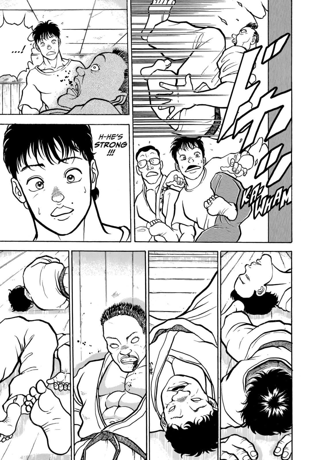 Read Baki the Grappler (Perfect Edition) chapter 47 image 16 on Lezhin