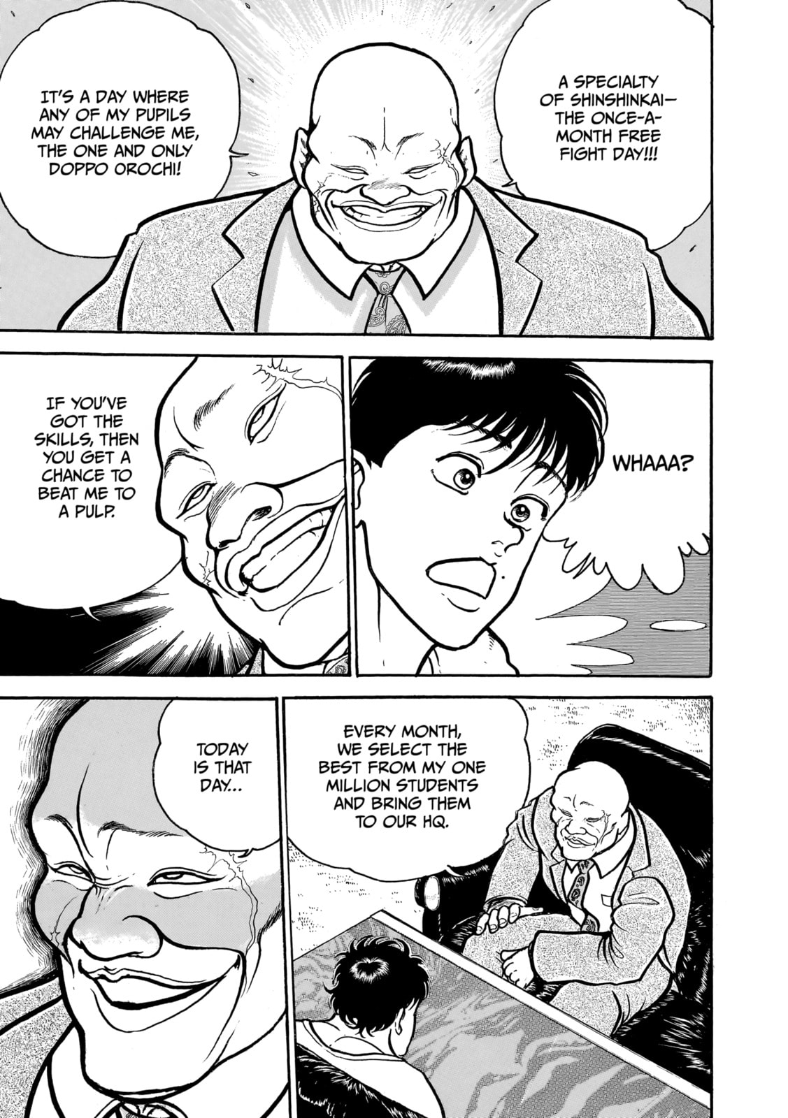 Read Baki the Grappler (Perfect Edition) chapter 47 image 4 on Lezhin
