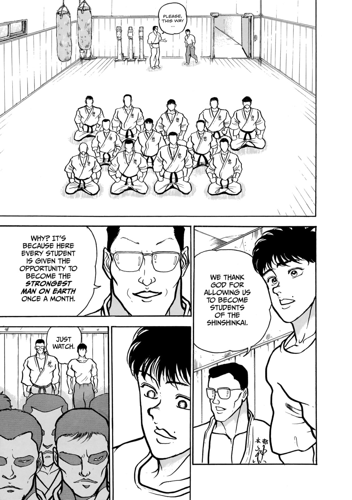 Read Baki the Grappler (Perfect Edition) chapter 47 image 6 on Lezhin