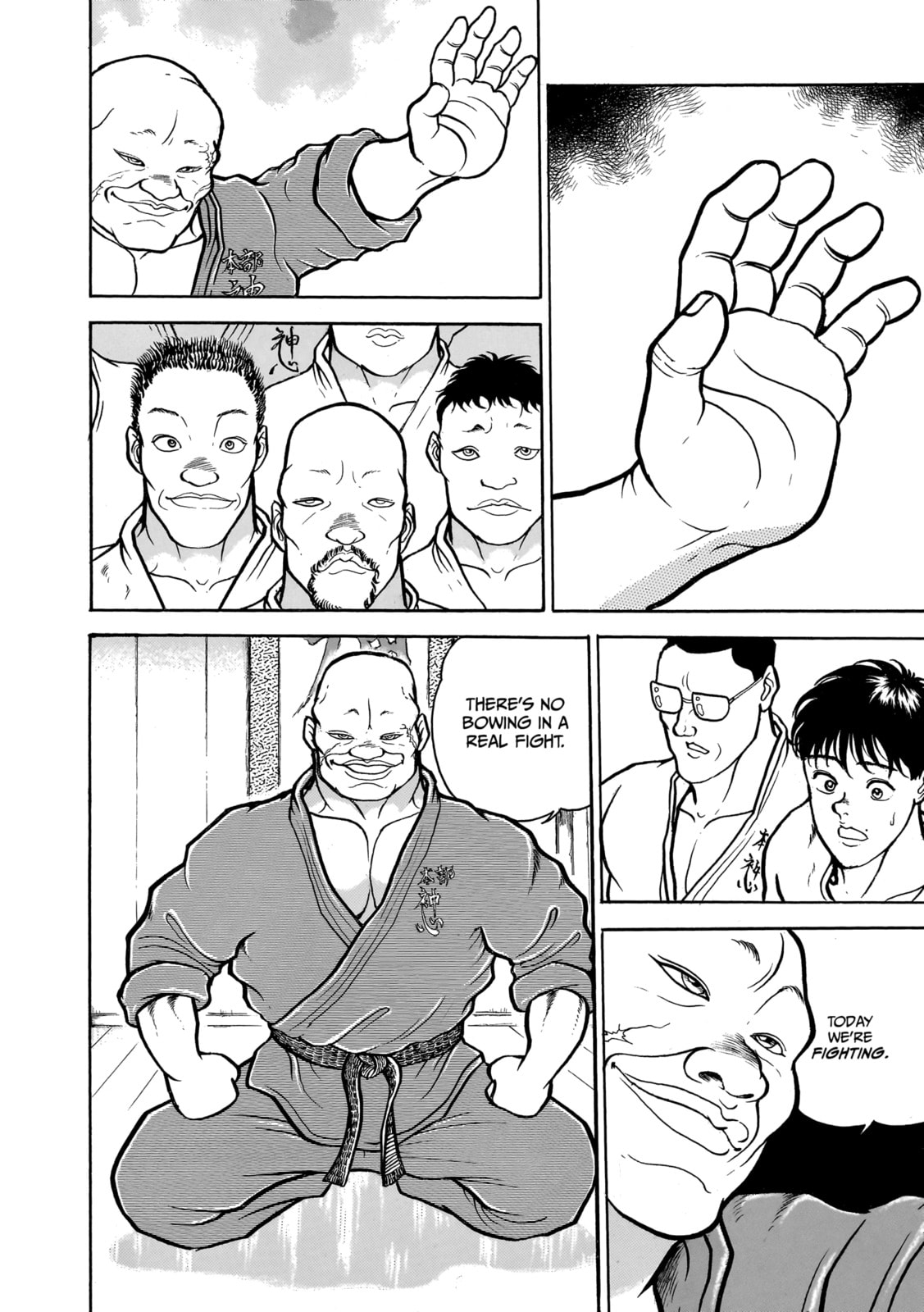 Read Baki the Grappler (Perfect Edition) chapter 47 image 8 on Lezhin