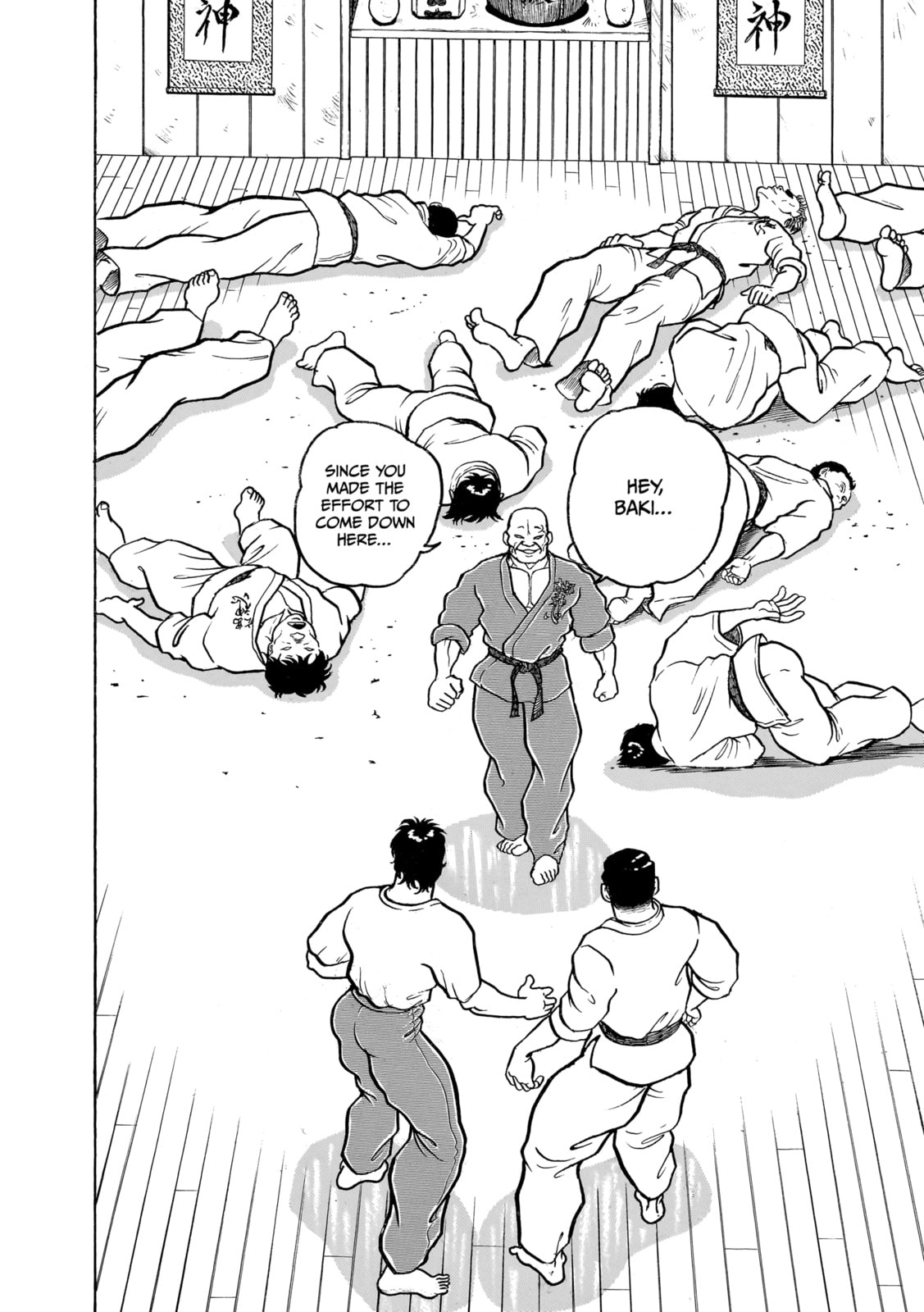 Read Baki the Grappler (Perfect Edition) chapter 48 image 1 on Lezhin