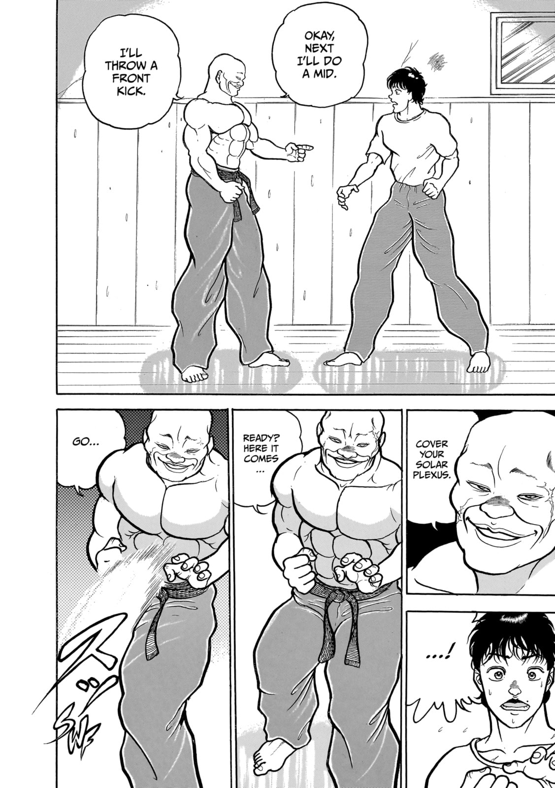 Read Baki the Grappler (Perfect Edition) chapter 48 image 12 on Lezhin