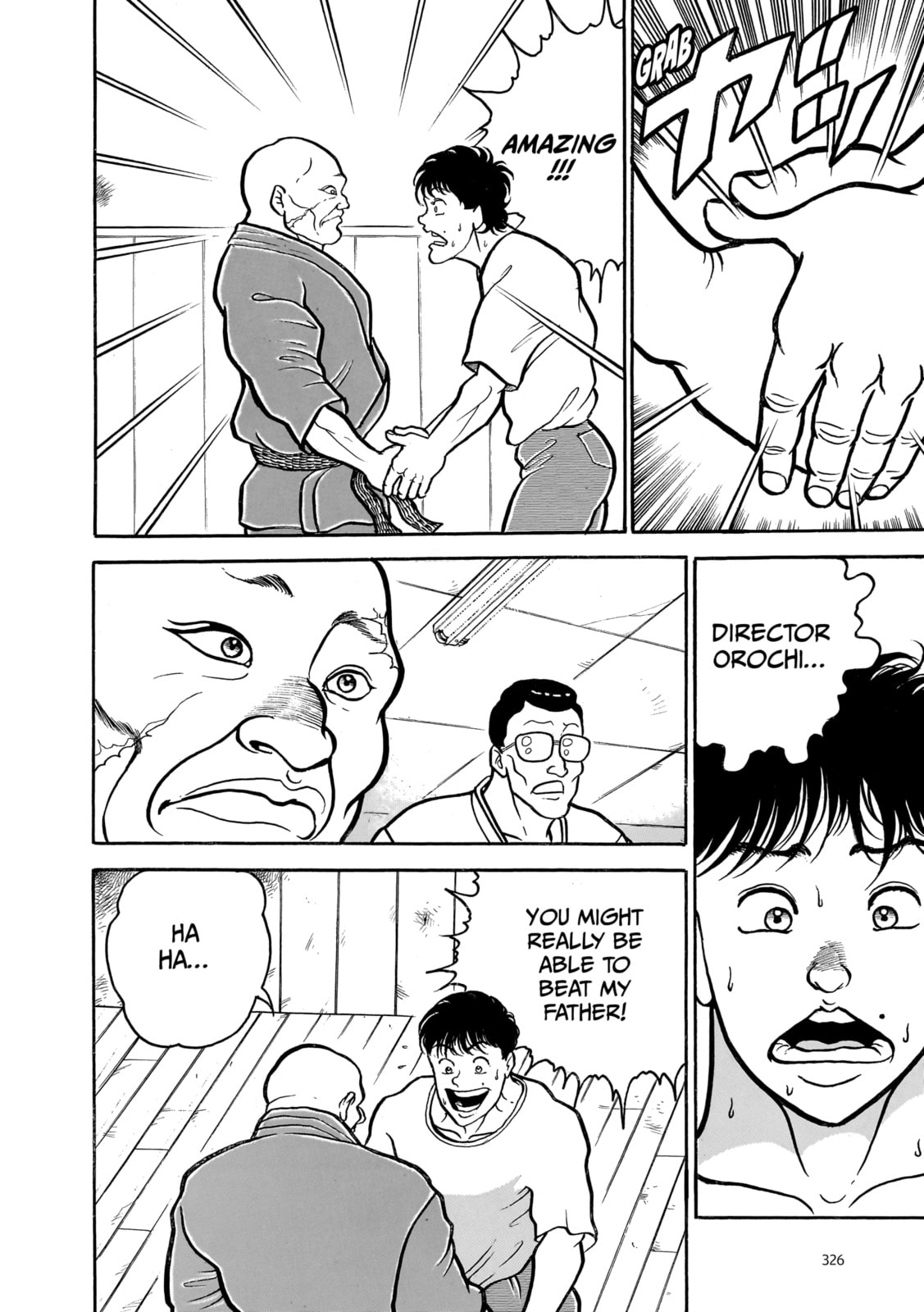 Read Baki the Grappler (Perfect Edition) chapter 48 image 18 on Lezhin