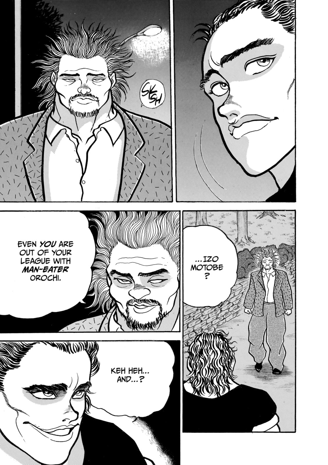 Read Baki the Grappler (Perfect Edition) chapter 48 image 21 on Lezhin