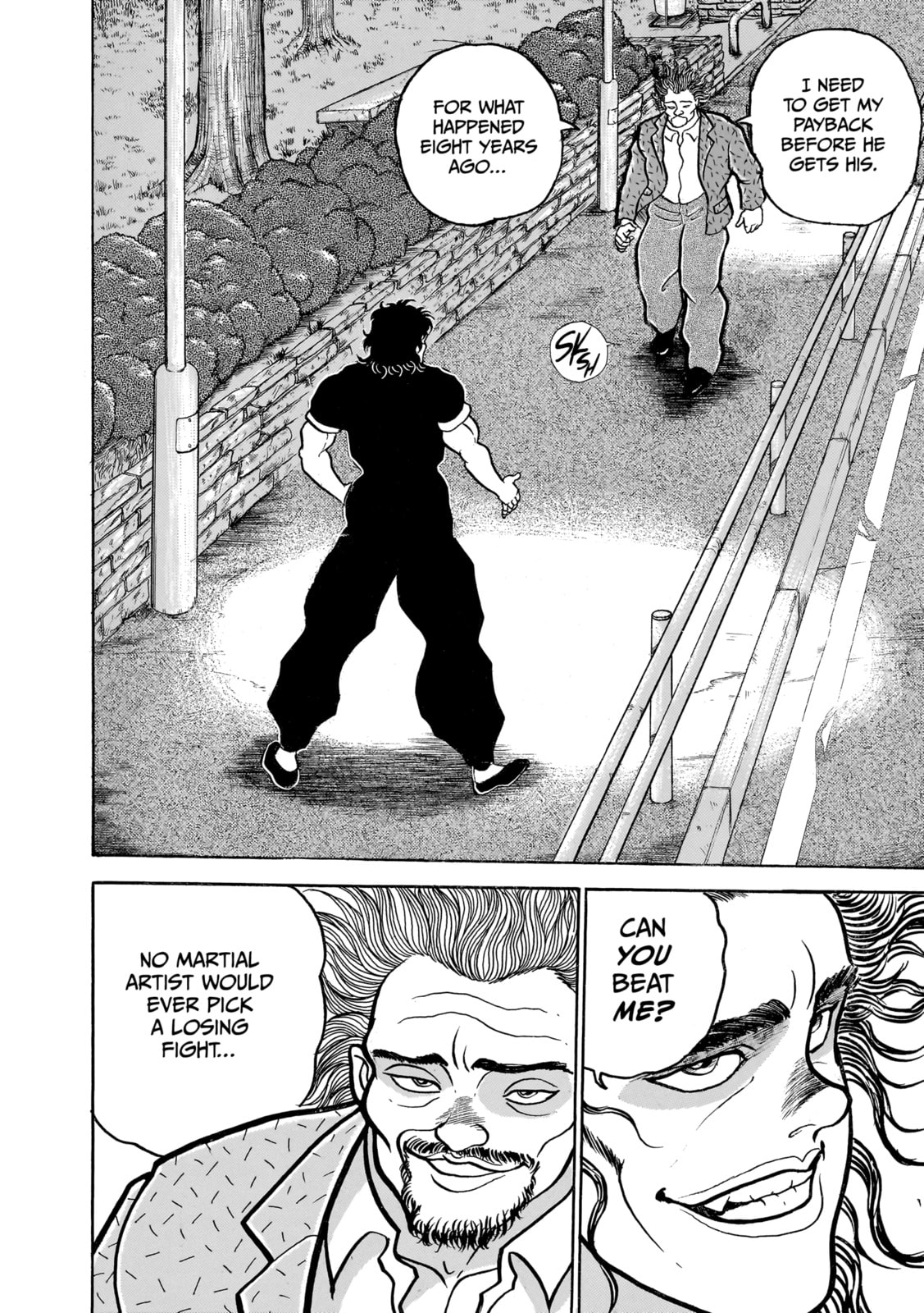Read Baki the Grappler (Perfect Edition) chapter 48 image 22 on Lezhin