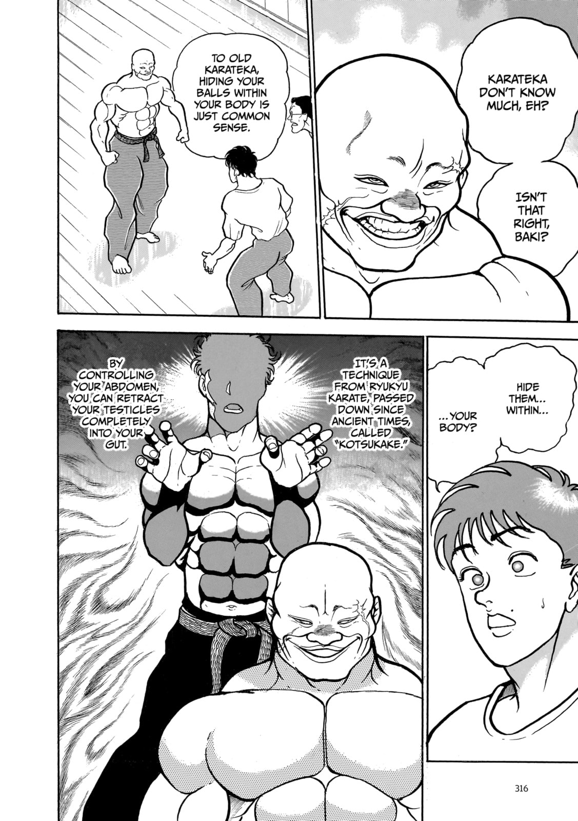 Read Baki the Grappler (Perfect Edition) chapter 48 image 8 on Lezhin