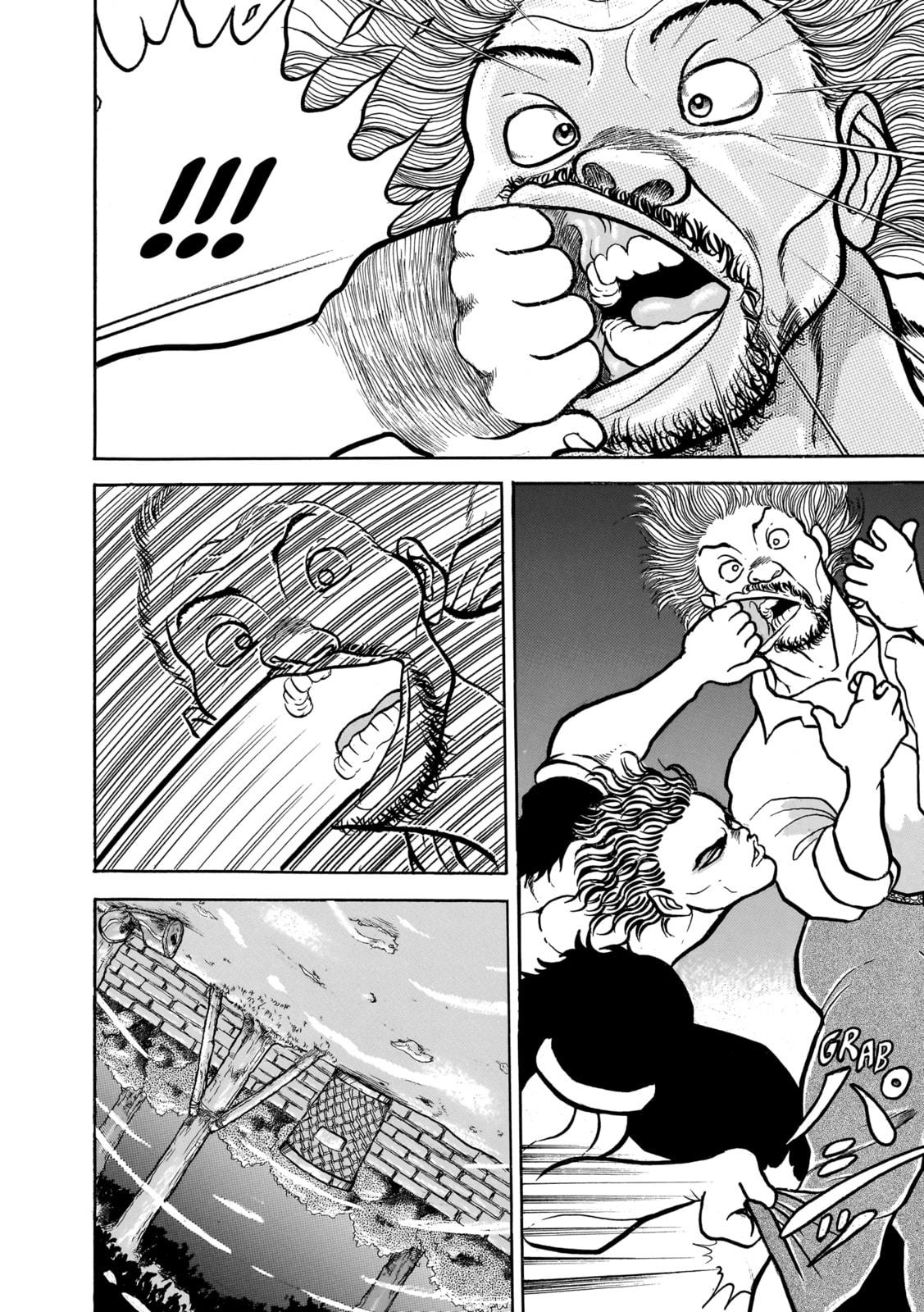 Read Baki the Grappler (Perfect Edition) chapter 49 image 17 on Lezhin