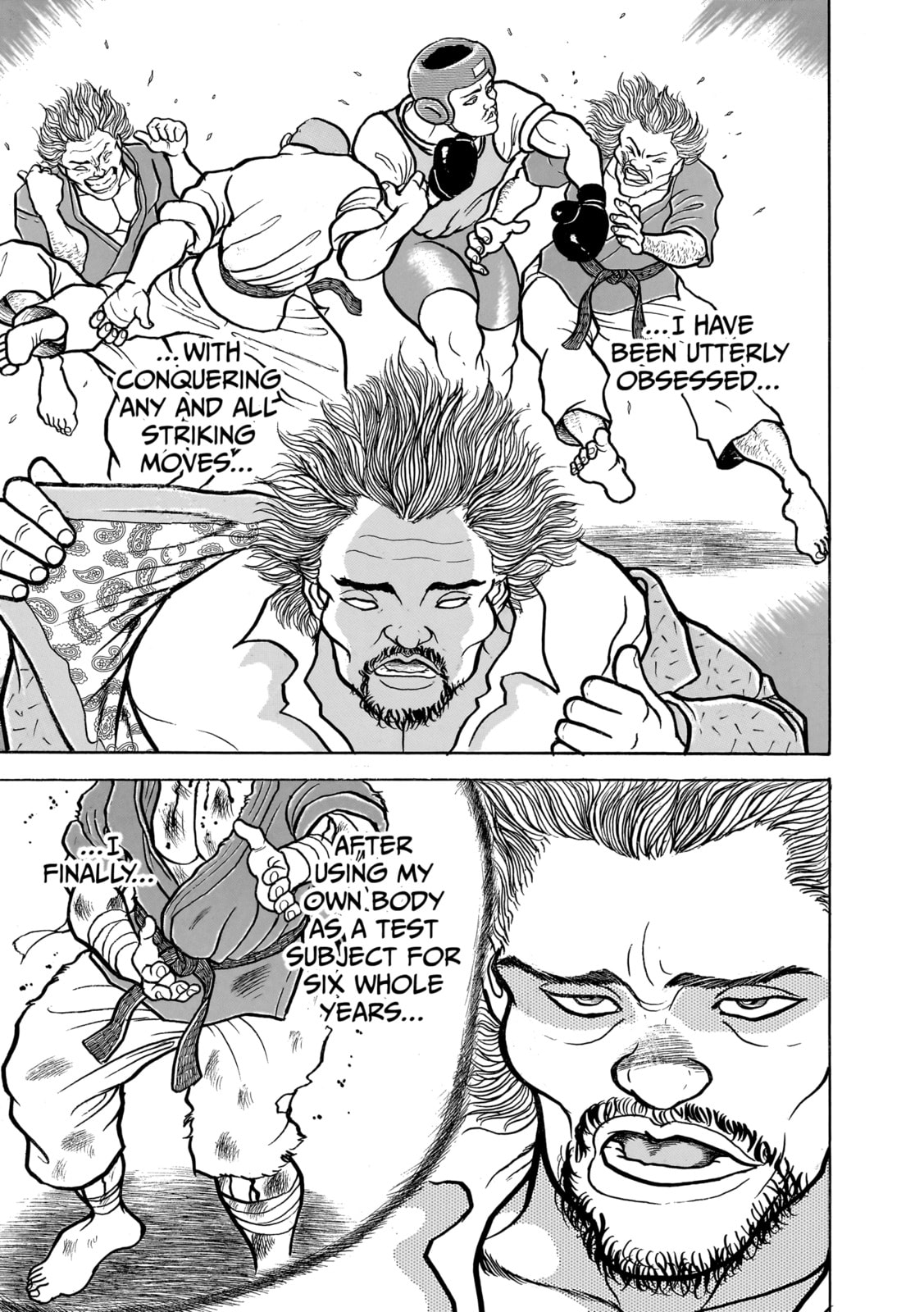 Read Baki the Grappler (Perfect Edition) chapter 49 image 8 on Lezhin