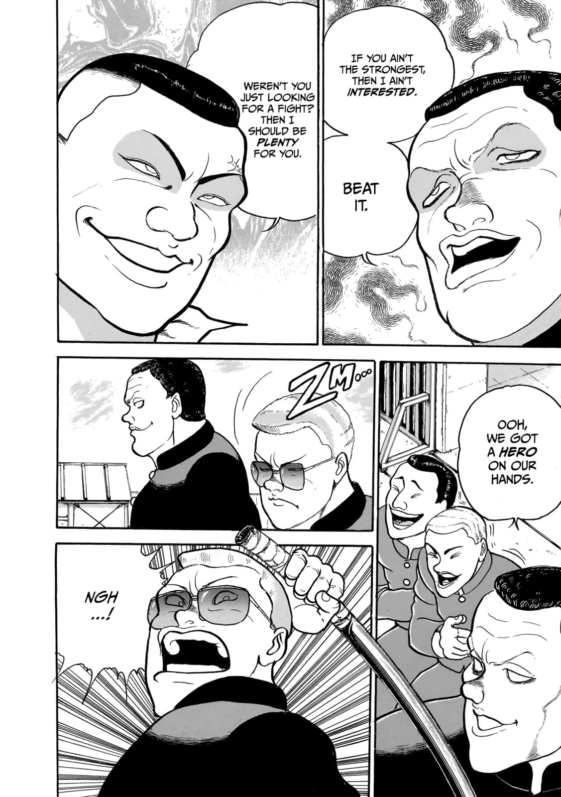 Read Baki the Grappler (Perfect Edition) chapter 51 image 7 on Lezhin