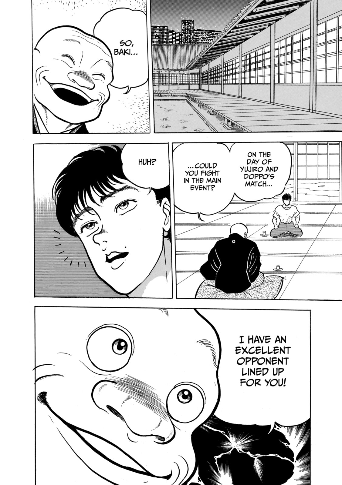Read Baki the Grappler (Perfect Edition) chapter 52 image 18 on Lezhin