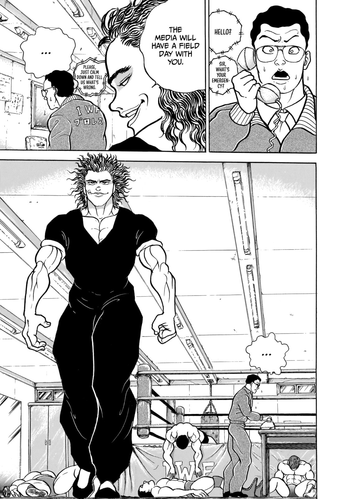 Read Baki the Grappler (Perfect Edition) chapter 52 image 3 on Lezhin