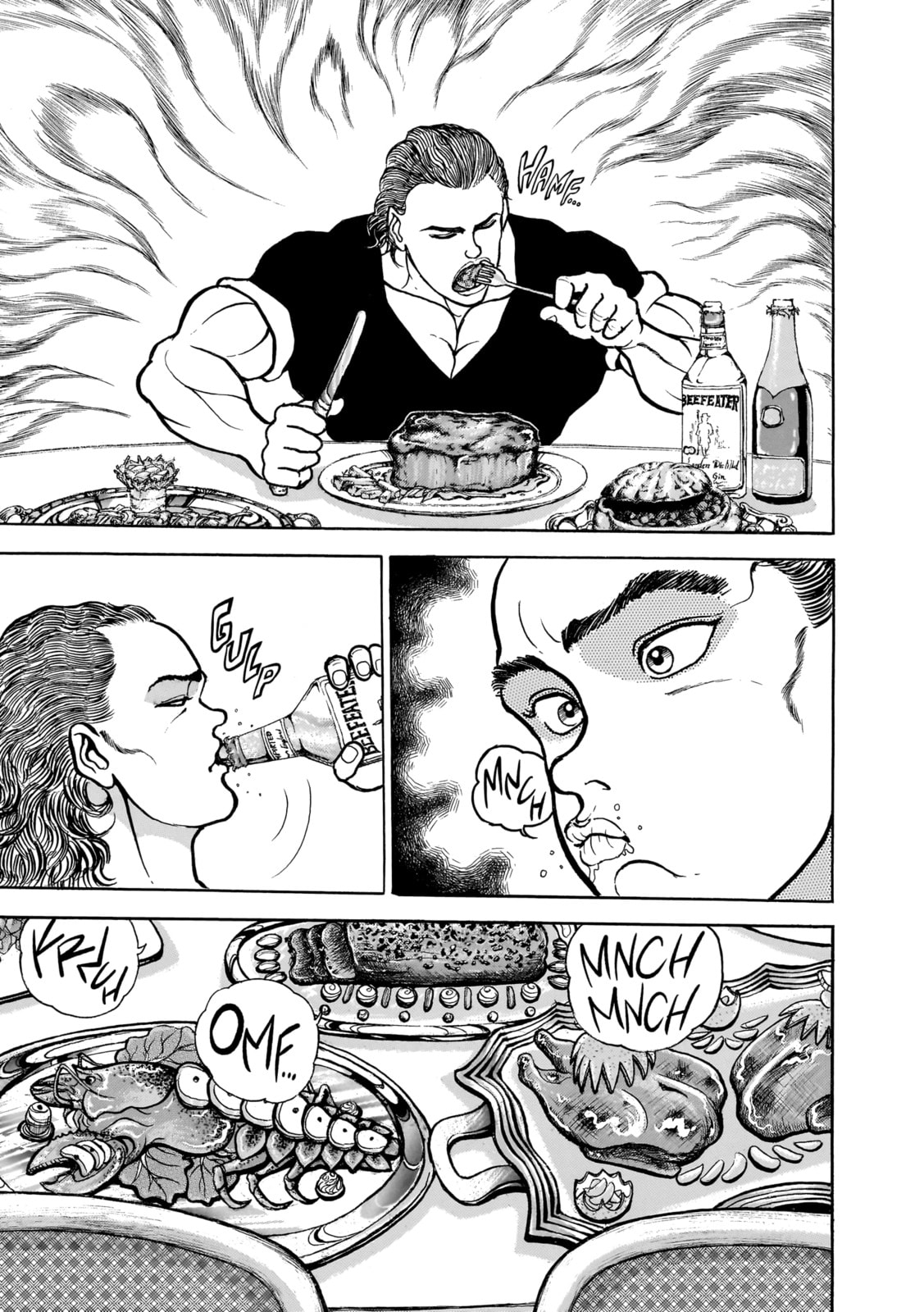 Read Baki the Grappler (Perfect Edition) chapter 52 image 5 on Lezhin