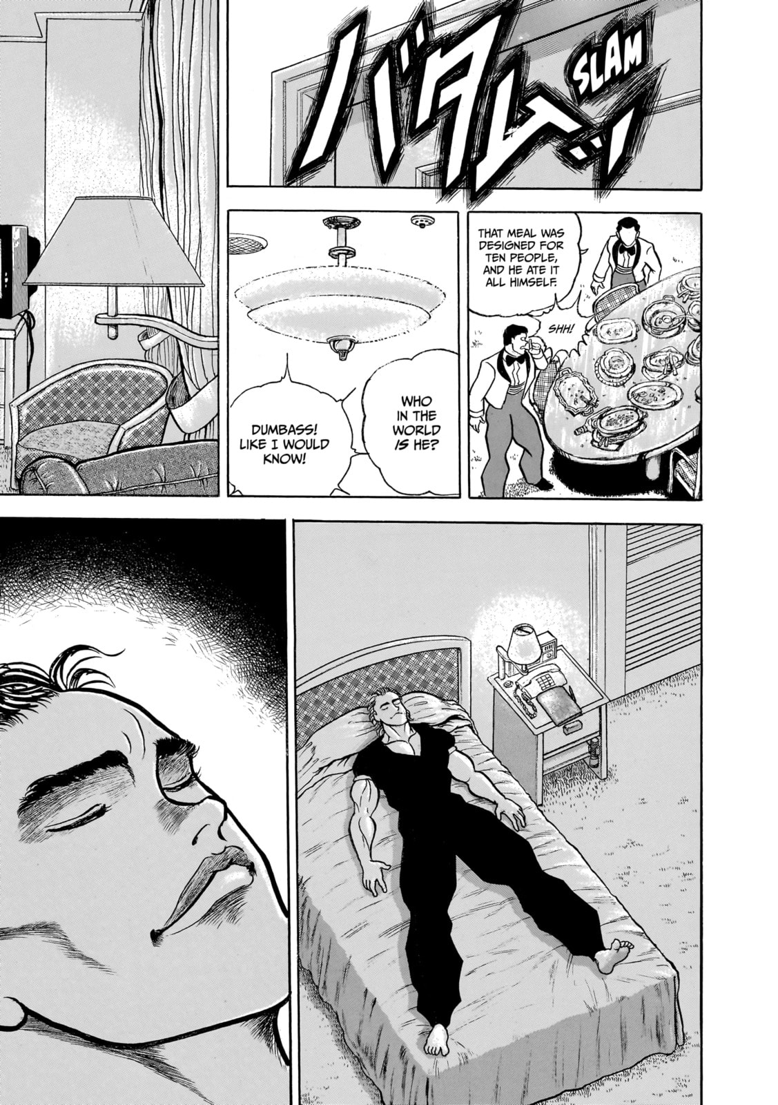 Read Baki the Grappler (Perfect Edition) chapter 52 image 7 on Lezhin